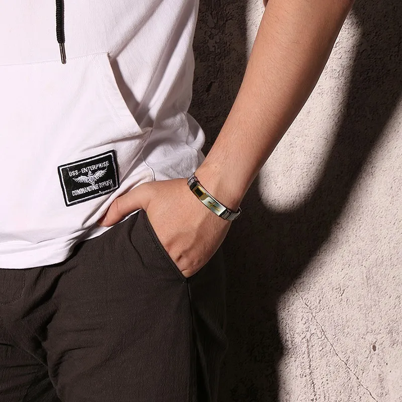 PULSERA CRUCIFIJO (Ajustable)