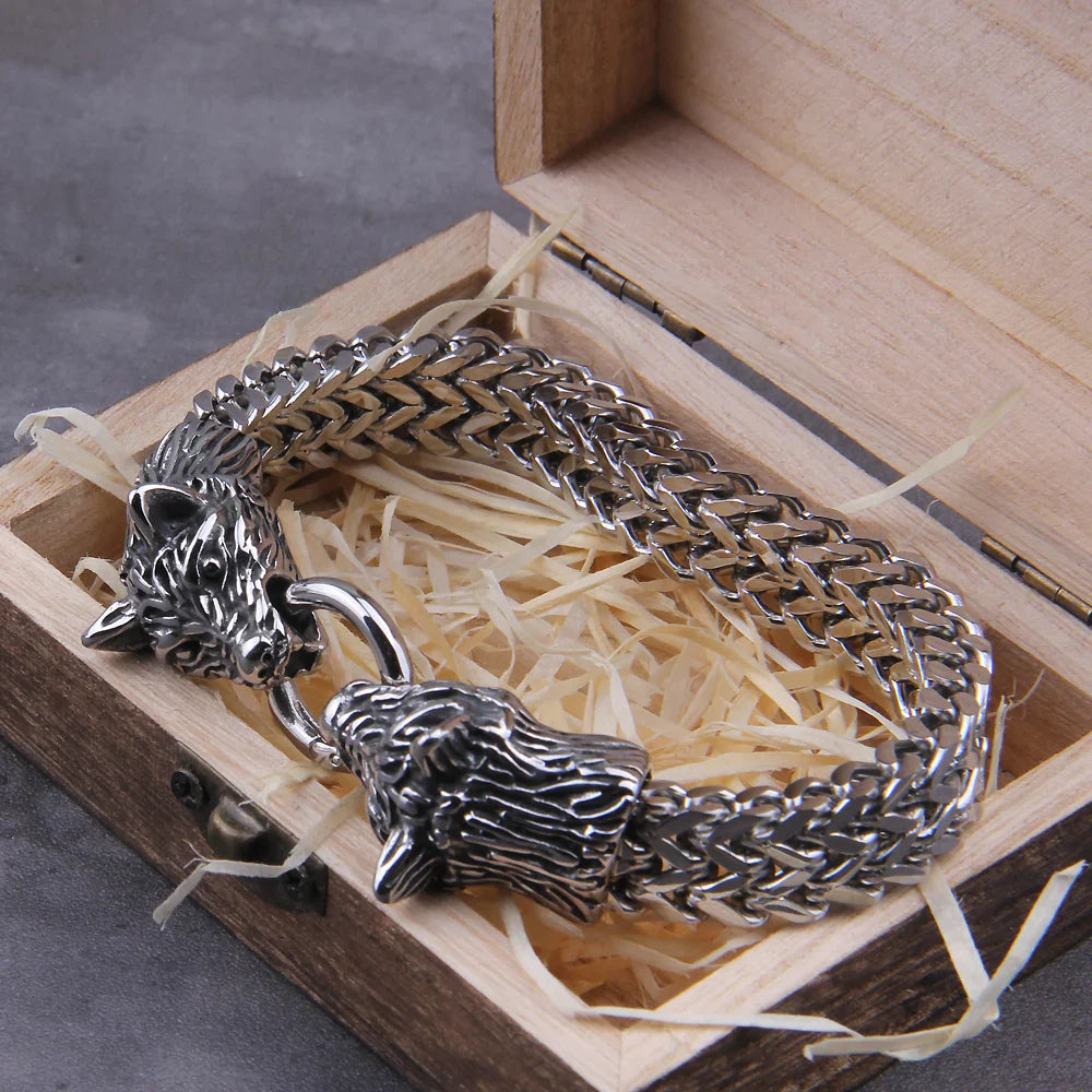 Pulsera Lobo Nórdico