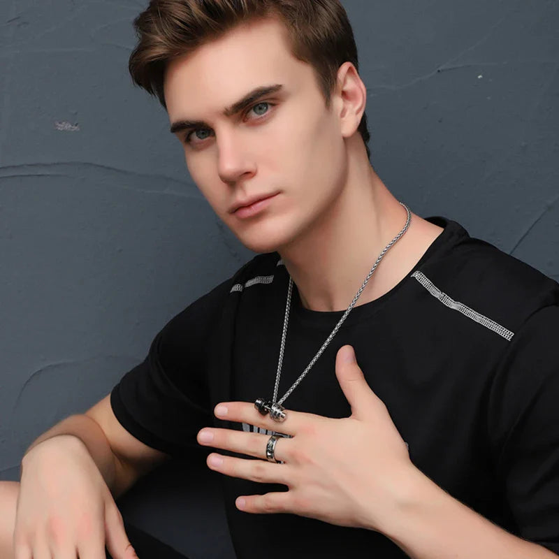 Collar Mancuernas"No Pain No Gain"