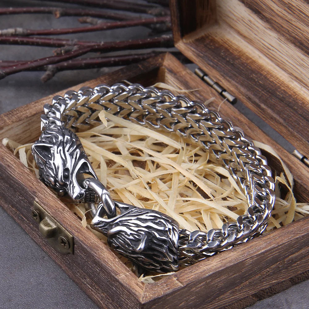 Pulsera Lobo Nórdico