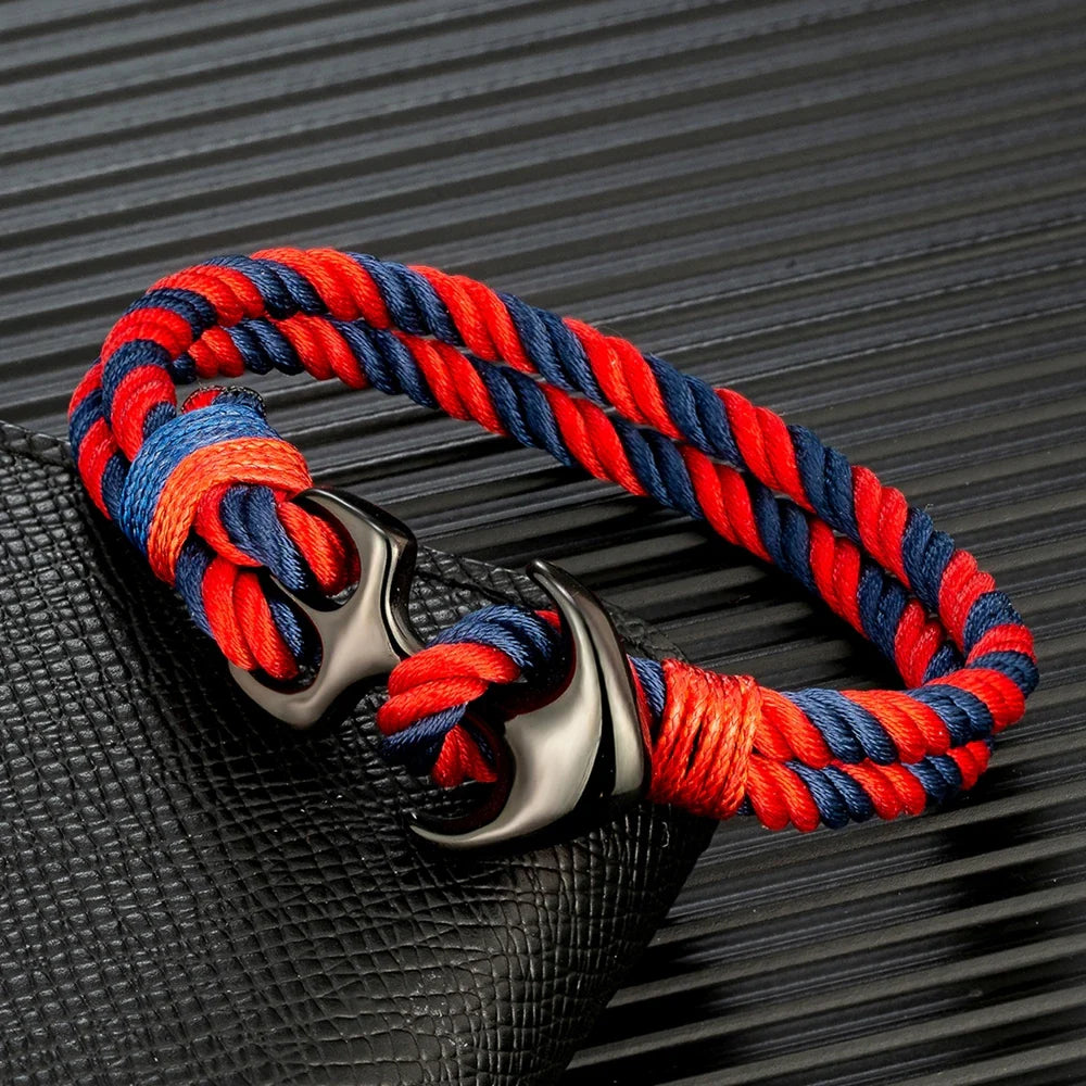 Pulsera de Cuerda Náutica - Ancla