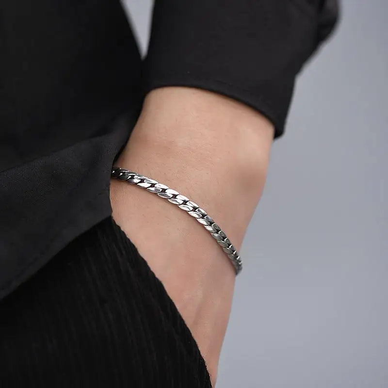 PULSERA MALIBÚ - PLATA 925 (5mm)