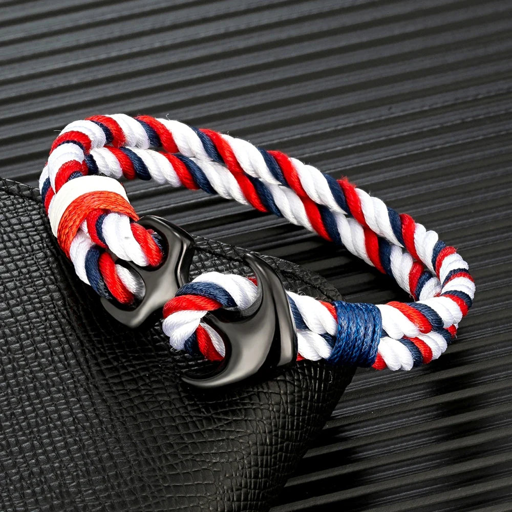 Pulsera de Cuerda Náutica - Ancla