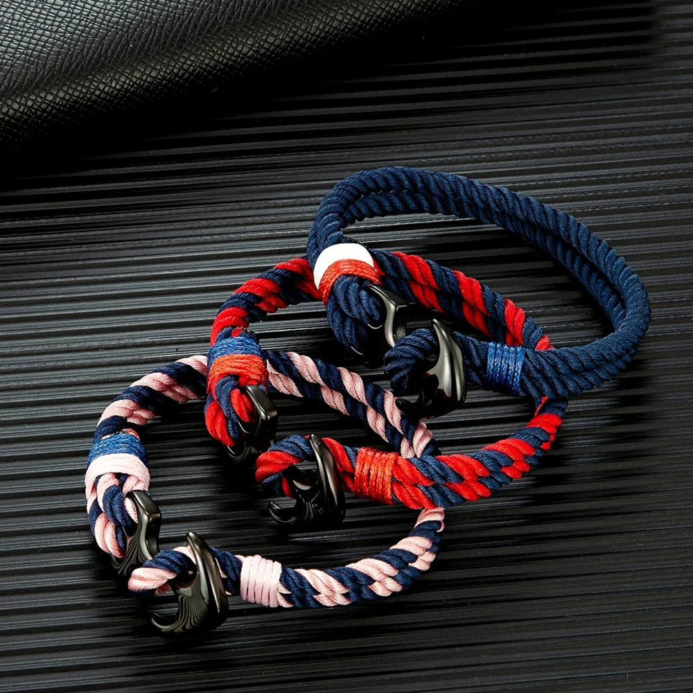 Pulsera de Cuerda Náutica - Ancla
