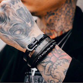 Kit de Pulseras Luxury- Rey Arturo (4 Piezas)