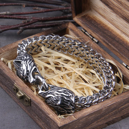 Pulsera Lobo Nórdico