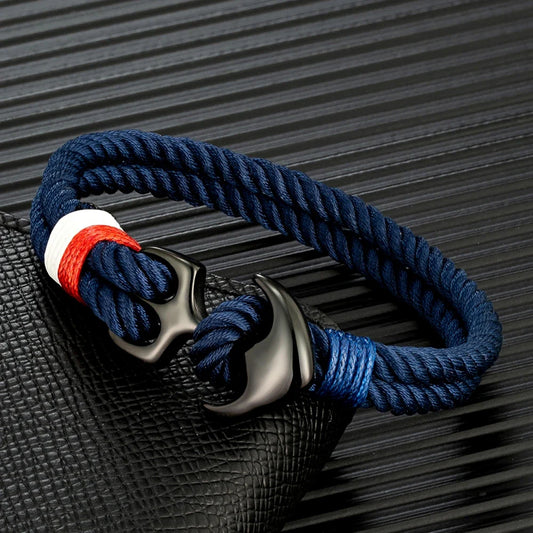 Pulsera de Cuerda Náutica - Ancla