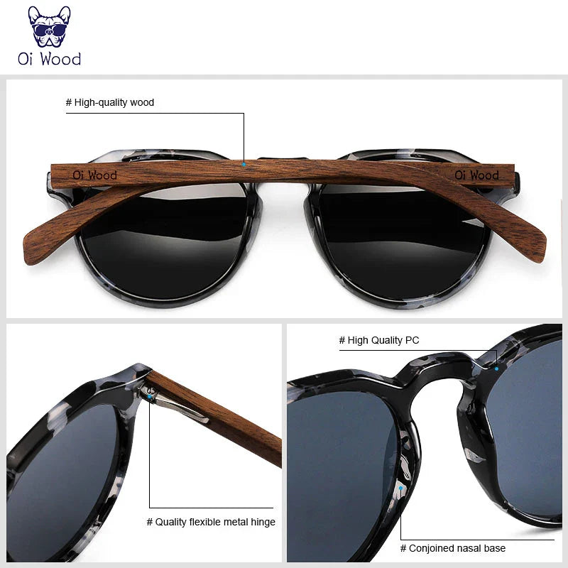 Gafas Lunaris™ Madera Natural