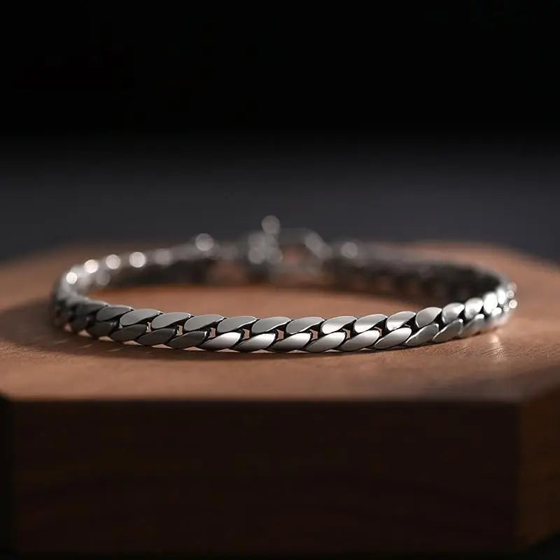 PULSERA MALIBÚ - PLATA 925 (5mm)