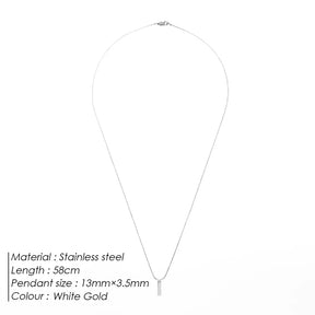 Collar Geométrico Minimal