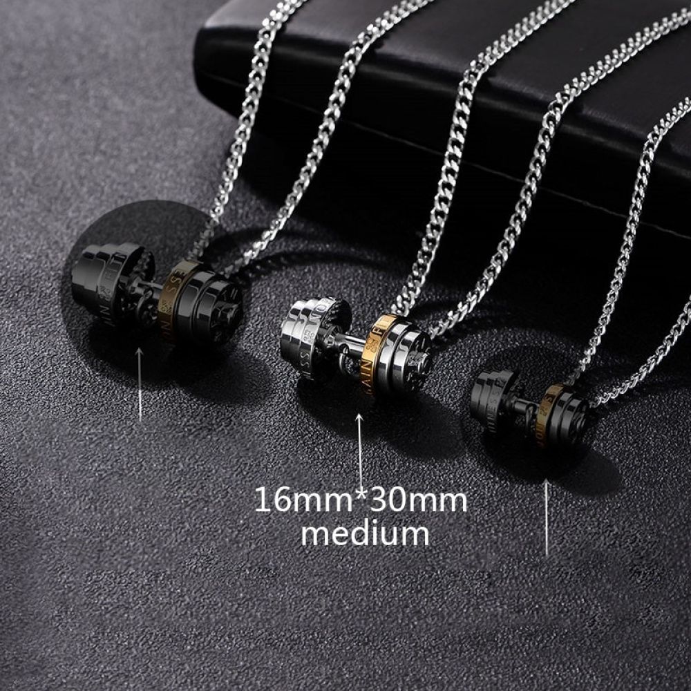 Collar Mancuernas"No Pain No Gain"