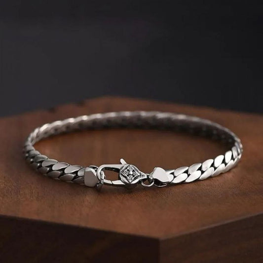 PULSERA MALIBÚ - PLATA 925 (5mm)